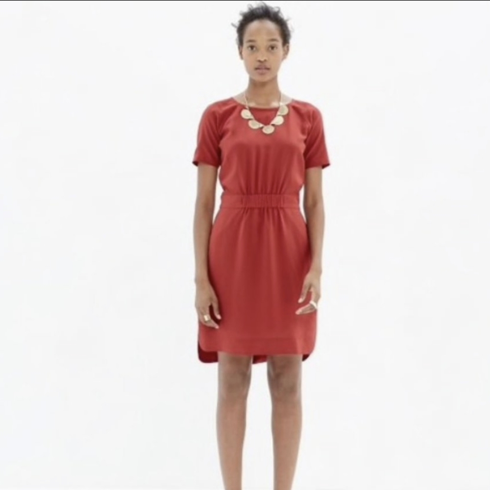 Madewell Silk Mini Dress 4